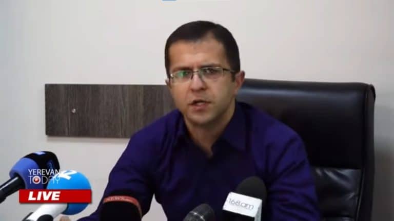 Press Conference of Lawyer Arsen Sardaryan Regarding the Charges Brought Against General Jalal Harutyunyan, Commander of the